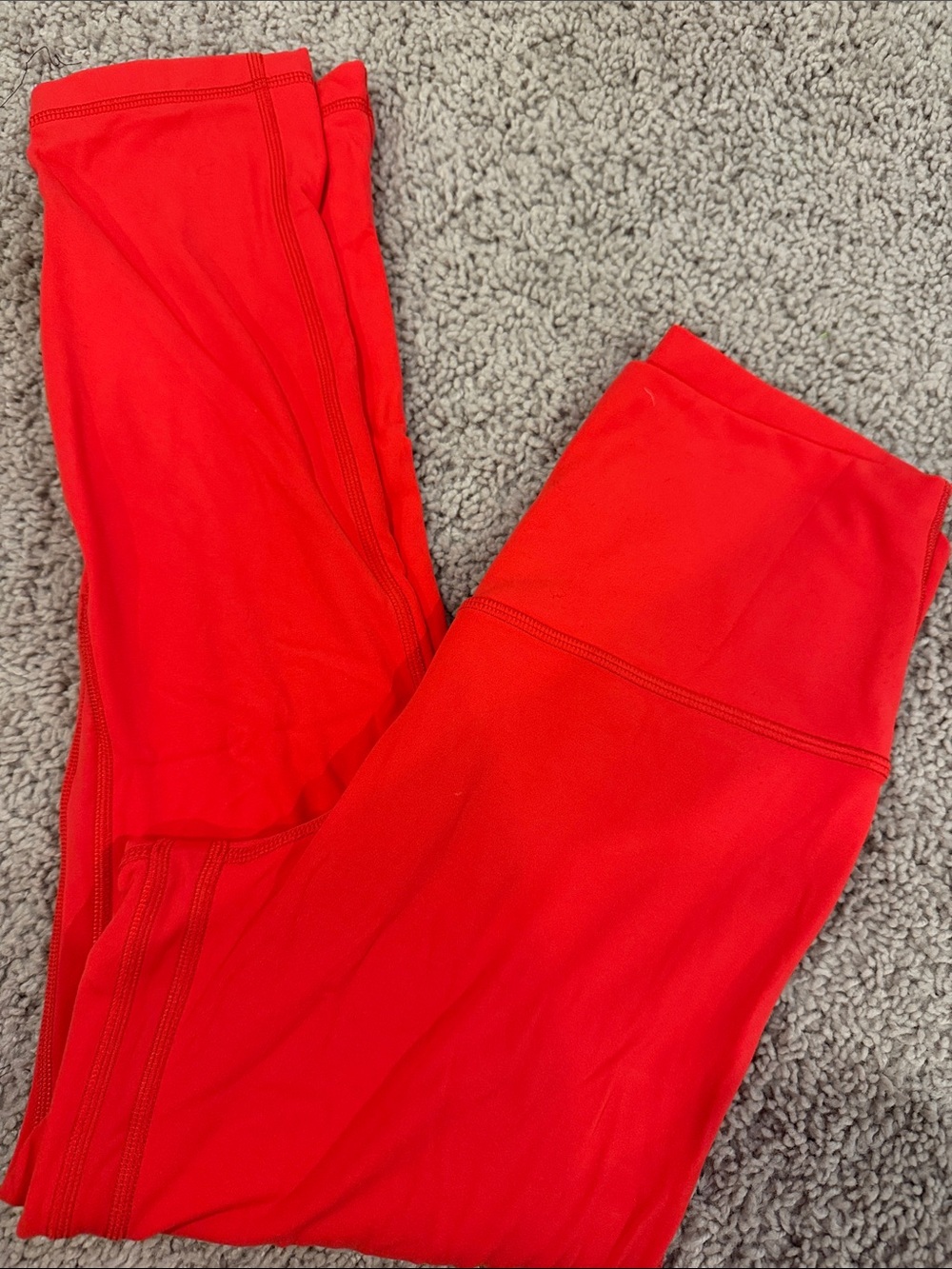 lululemon athletica Bright Red High-Rise Leggings - Picture 2 of 3
